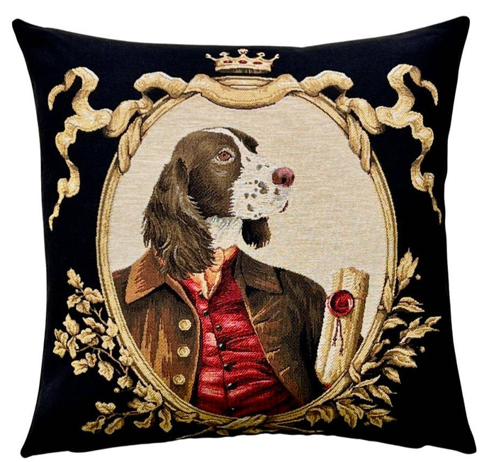 springer spaniel pillow cover