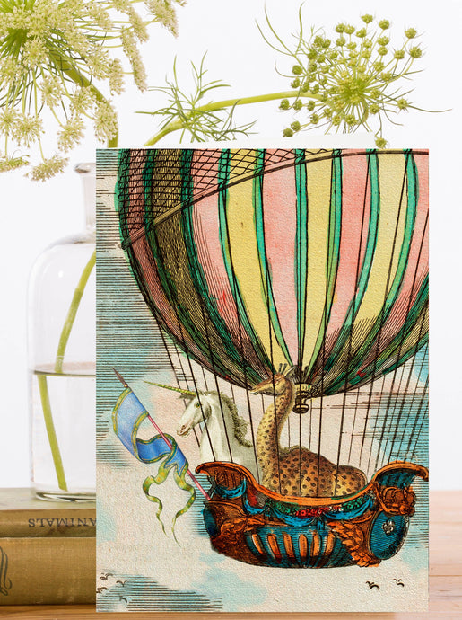 Blank Vintage Greeting Card