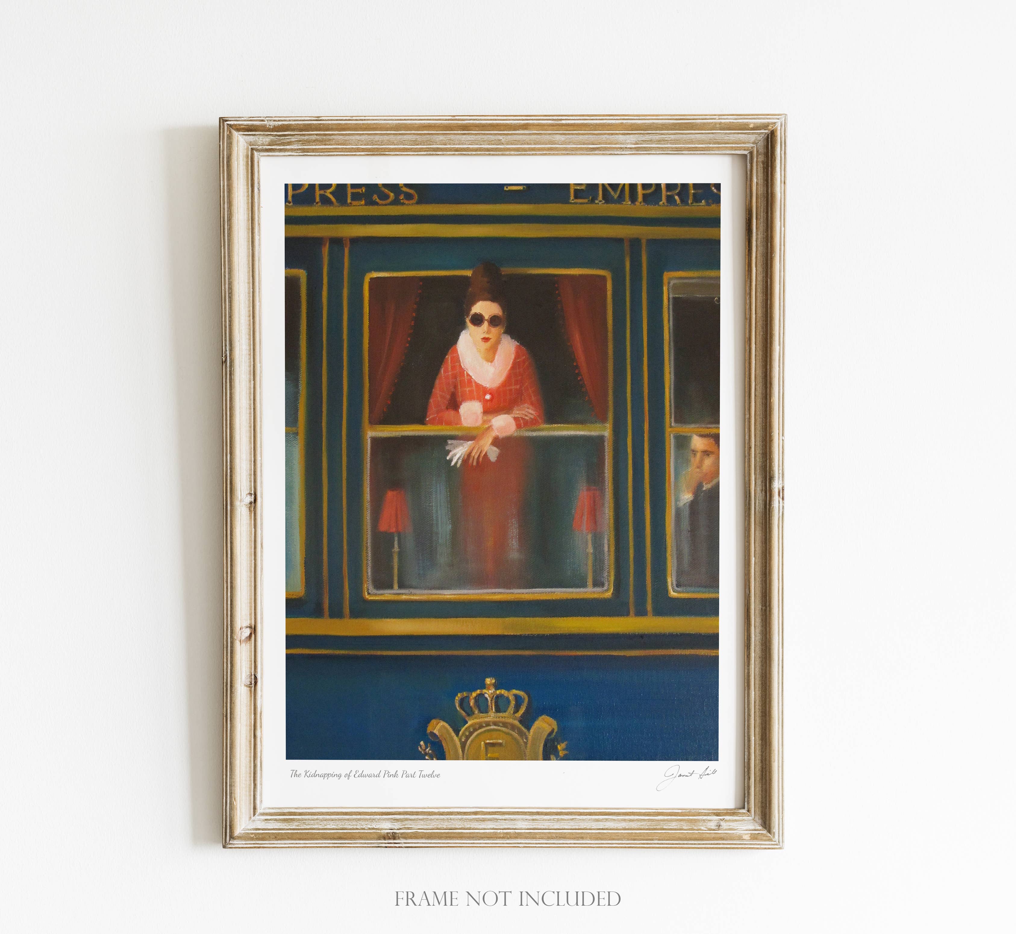 L'enlèvement d'Edward Pink - Douzième partie Impression d'art 8,5 x 11