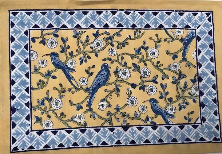 Tablemats Bluebird (Pakshi)