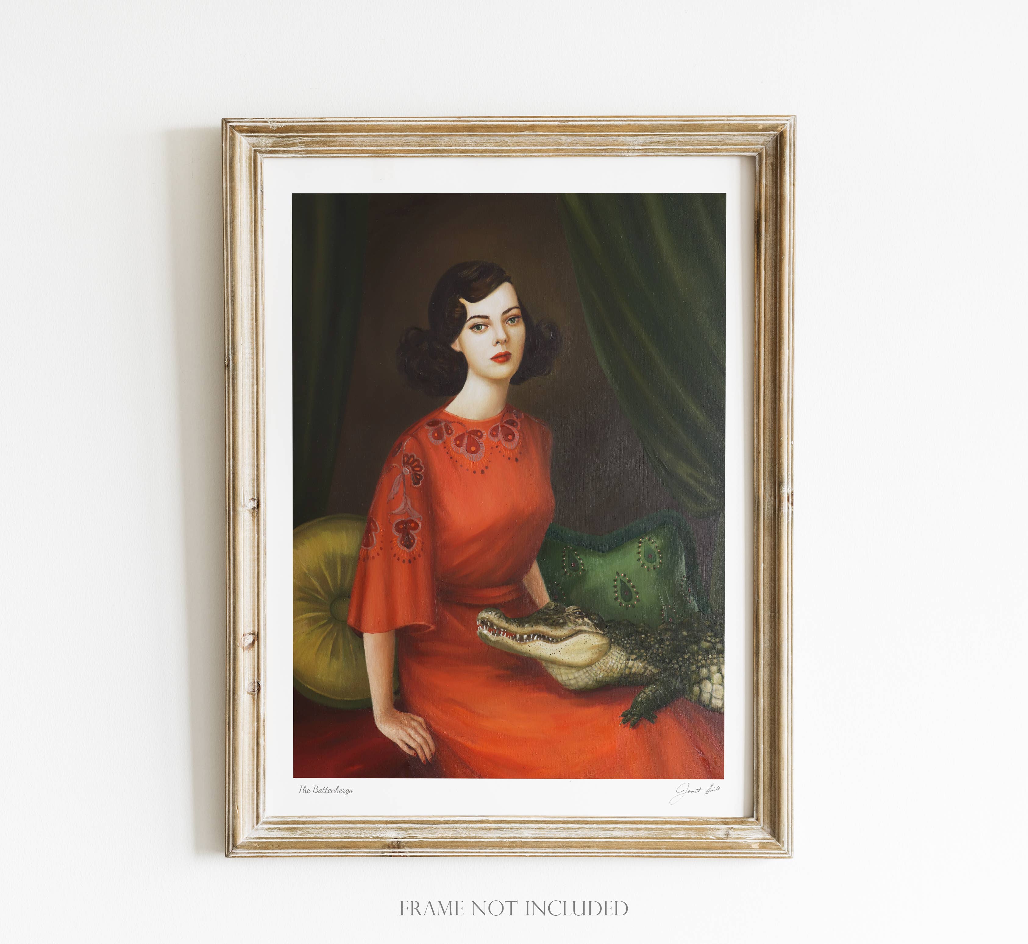 Les Battenberg. Impression 8,5"x11"