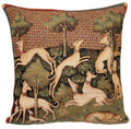 Housse de coussin chien - Art médiéval