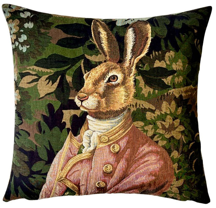 Hare Pillow - Forest
