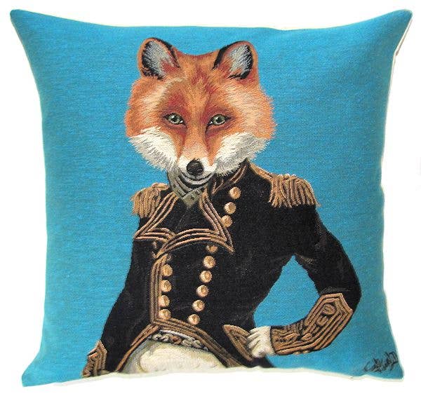 Coussin décoratif renard