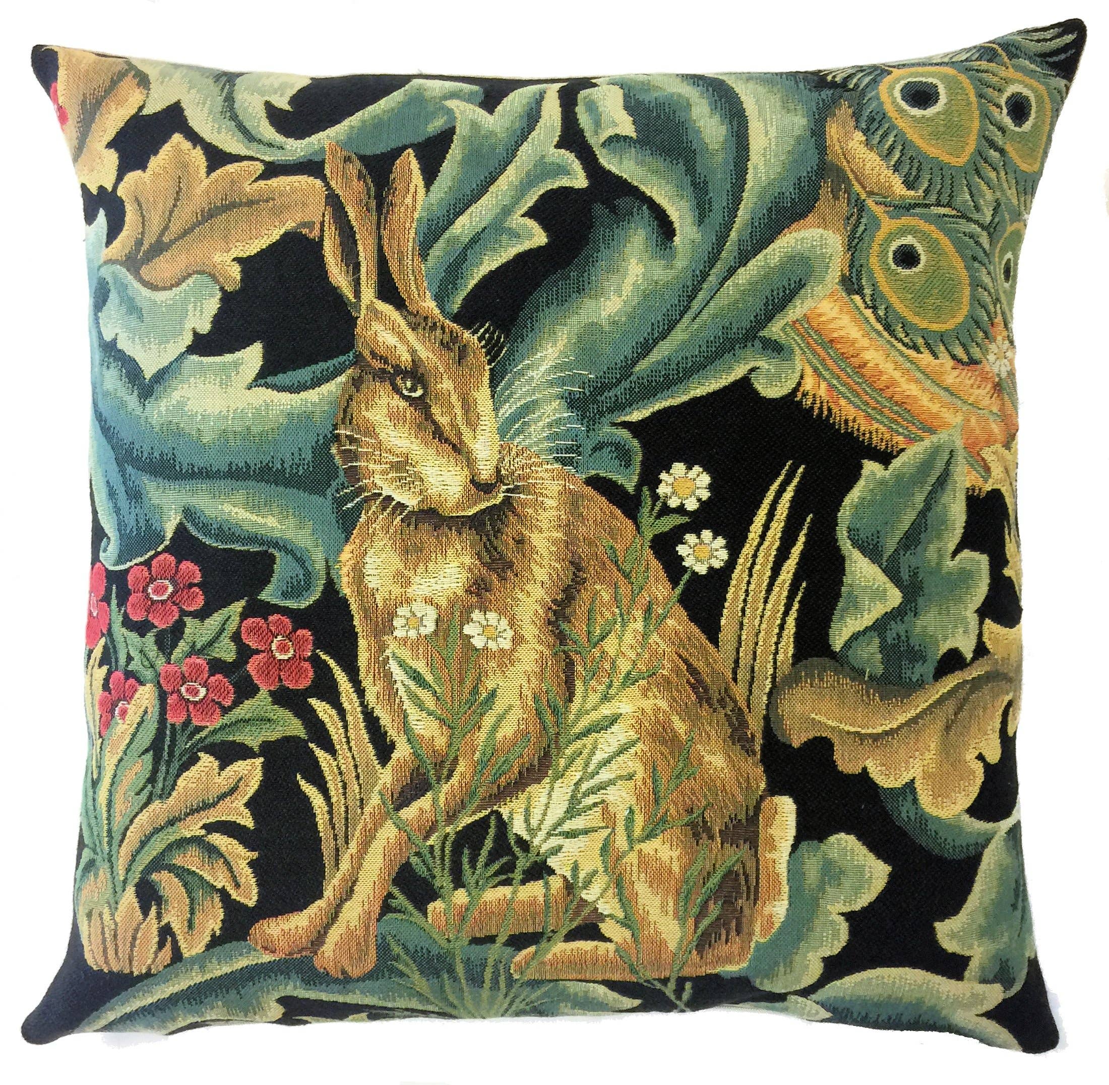 Coussin Lièvre de William Morris