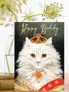 Hand Glittered Birthday Card