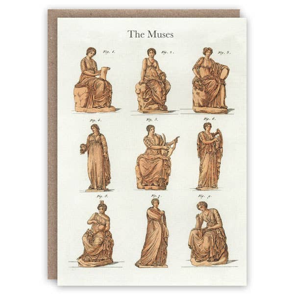 Carte de voeux Les Muses