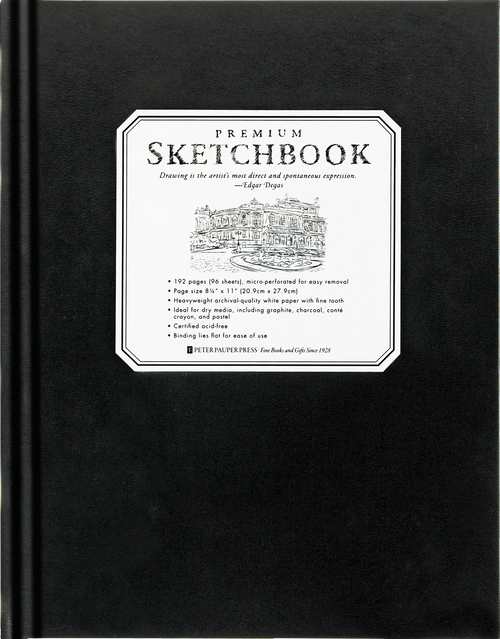 Front cover of Sketchbook. 