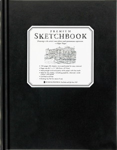 8 1/2 x 11 Premium Sketchbook