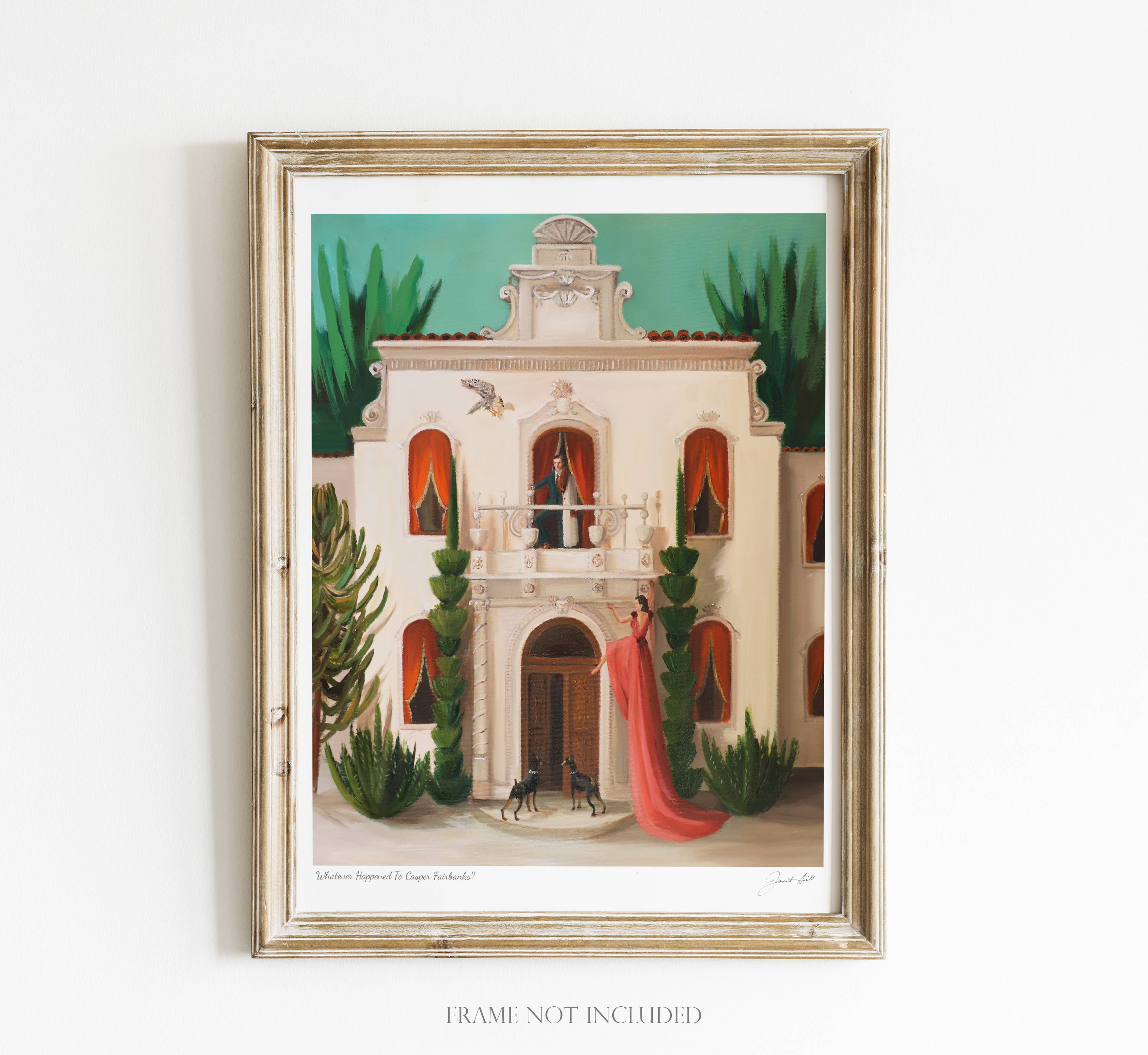 Qu'est-il arrivé à Casper Fairbanks ? Impression d'art 8,5"x11"