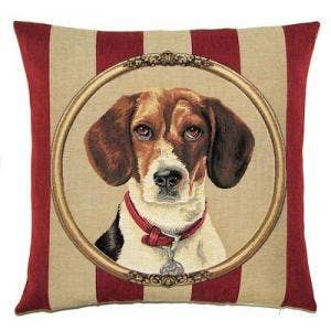 Beagle Portrait Pillow