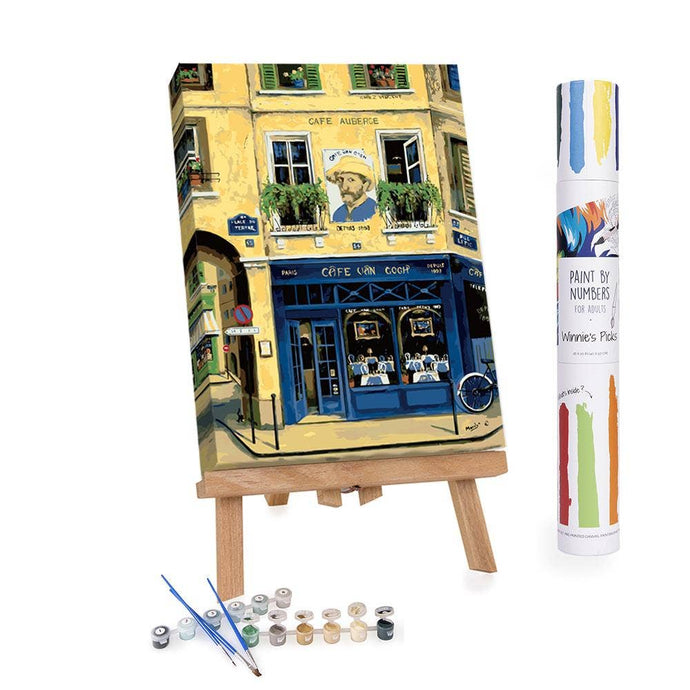 Café Van Gogh - Kit de peinture par numéros à faire soi-même