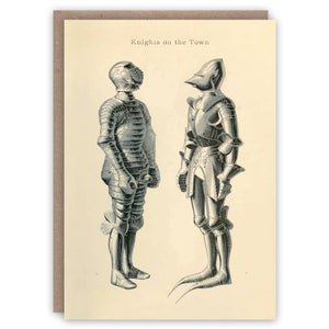 Knights greeting card