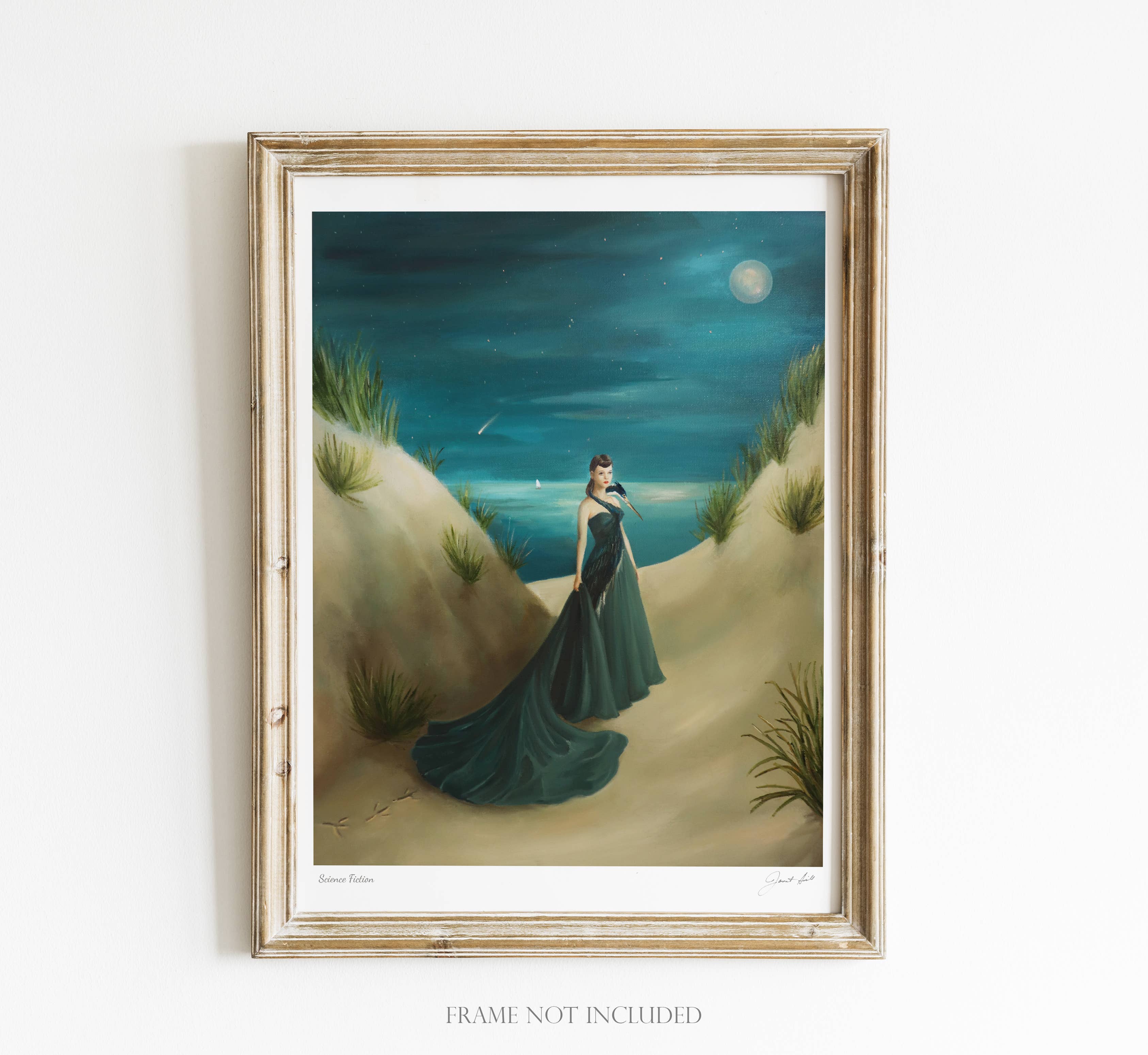 Impression d'art de science-fiction 8,5"x11"