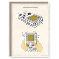 Game Boy greeting card