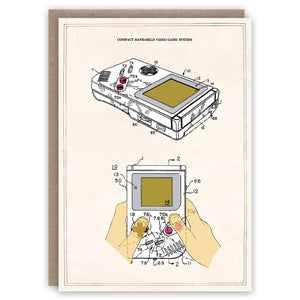 Game Boy greeting card