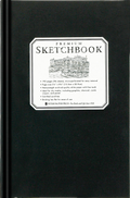 Front cover of sketchbook. 