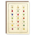 Carte de vœux Cabinet de pierres précieuses