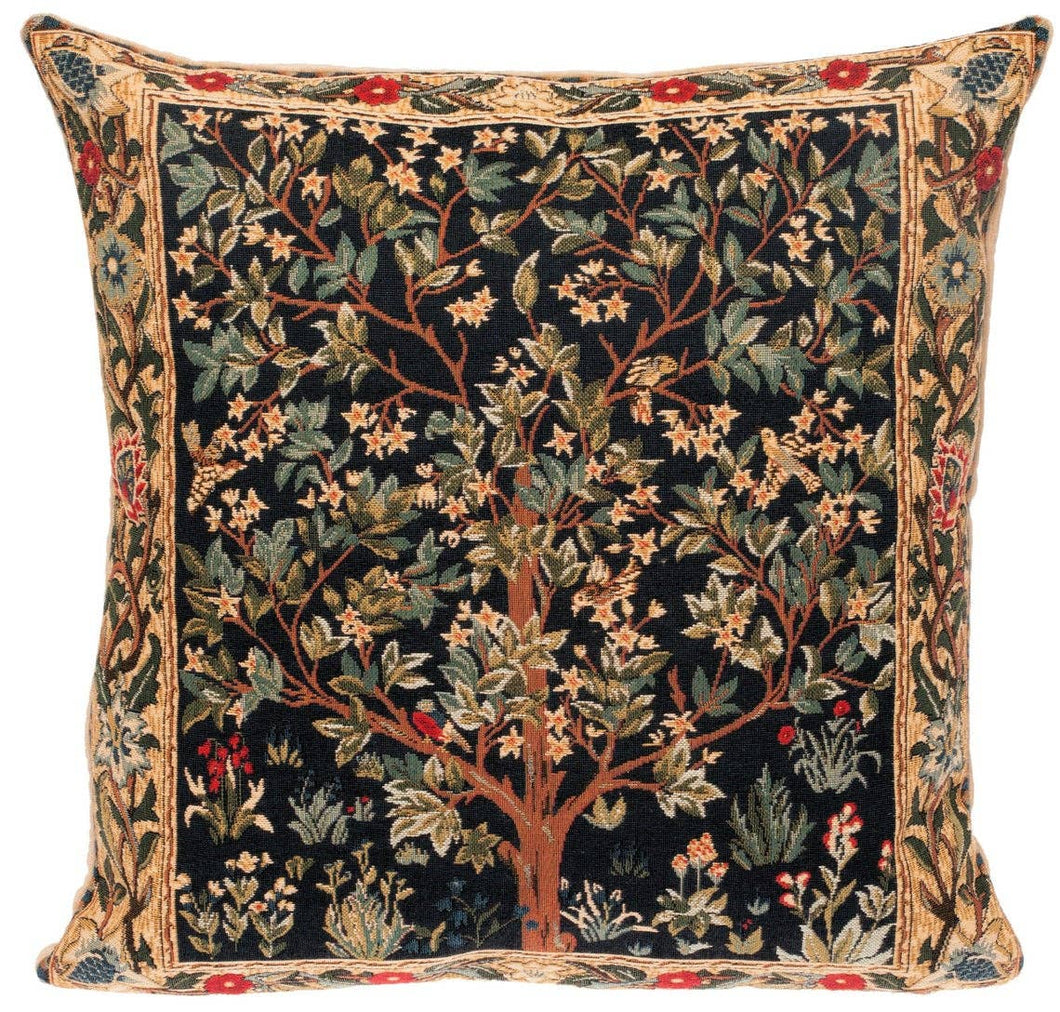 Tree of Life Pillow by William Morris
