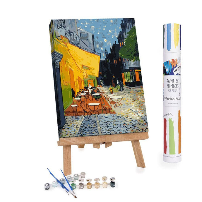 Terrasse de café la nuit, Vincent van Gogh - Décoration murale