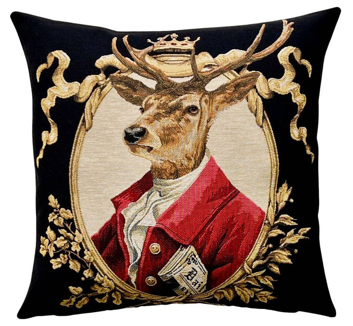 Stag Throw Pillow