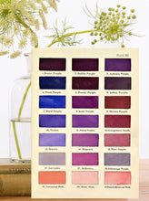 Load image into Gallery viewer, Blank Vintage Colour Chart Greeting Card