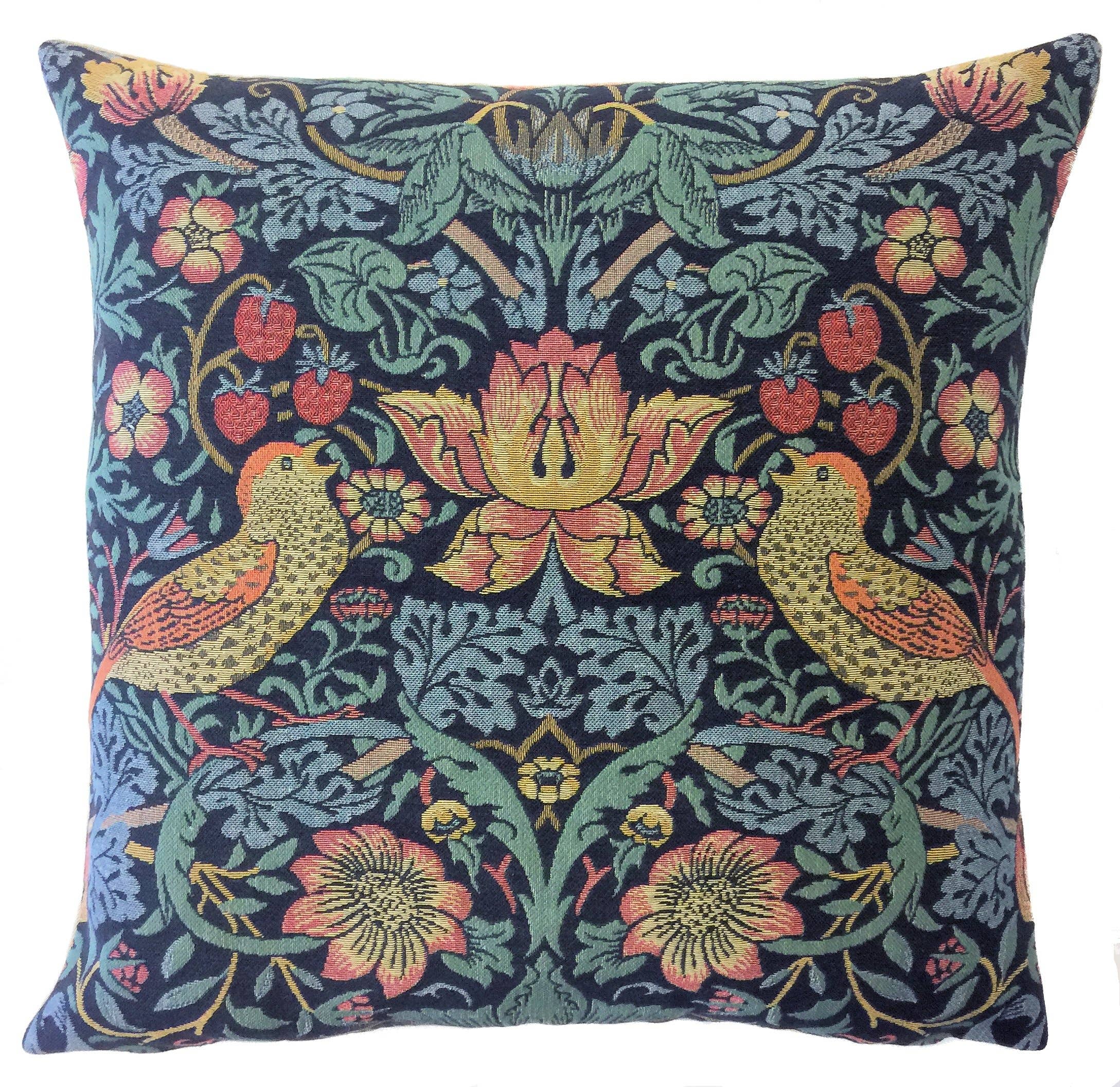 Le voleur de fraises de William Morris - Oiseaux face à face