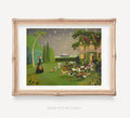 Leçon quatorze de Miss Moon - 12" X 15,5"