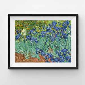 Irises, by Vincent van Gogh - DIY Paint by Numbers Kit