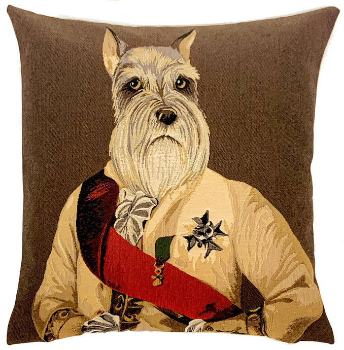 Schnauzer pillow