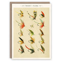 Carte de vœux « Mouches préférées »