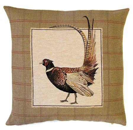 Coussin Faisan - Queue relevée