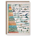 Evolution in Geologic Eras greeting card
