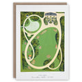 Carte de voeux Jardin Anglais