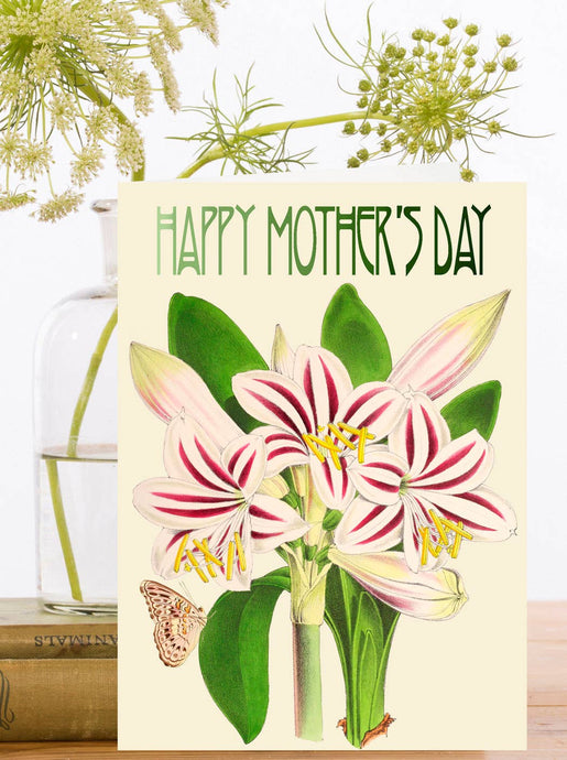 Hand Glittered Mother’s Day Card