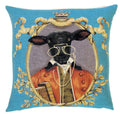 Coussin décoratif mouton noir