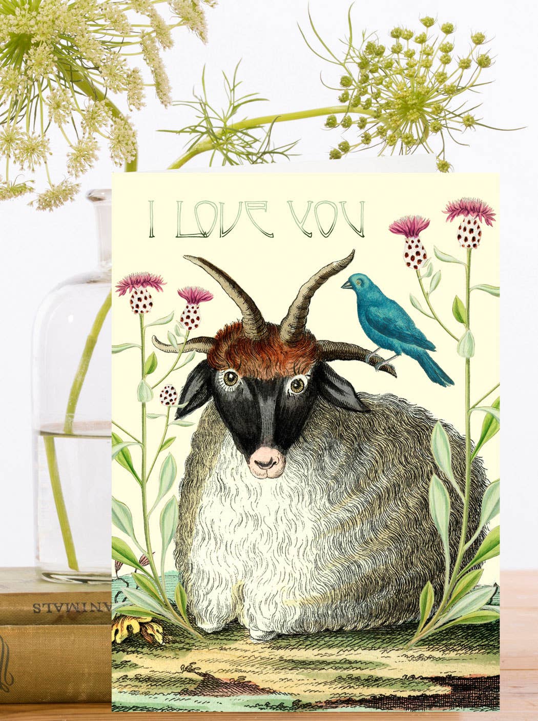 Carte de voeux "Je t'aime"