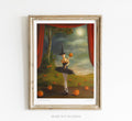 Impression d'art La danse du champ de citrouilles - 8,5" X 11"