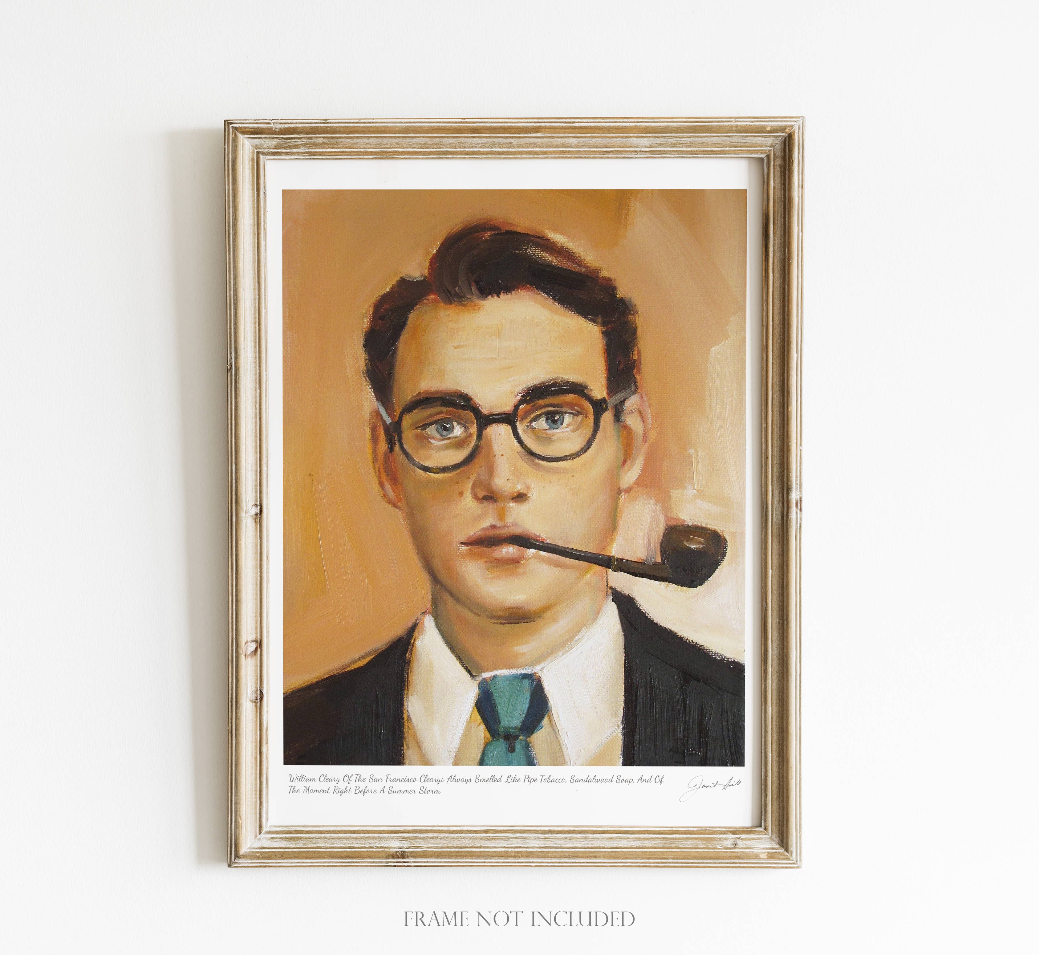 Impression d'art de William Cleary - 8,5 x 11