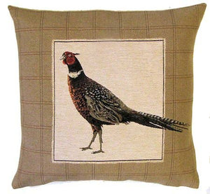 Pheasant Pillow - Tail Down