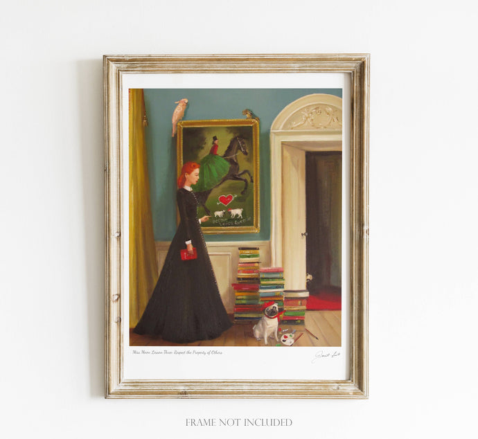 Miss Moon, Leçon 3 - Impression d'art 8,5
