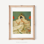 La princesse Edwina se lève. Impression d'art 11"x14"