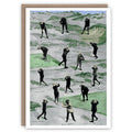 Carte de voeux de golf
