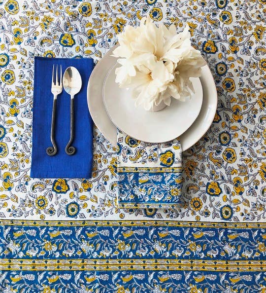 Tablecloth 60X90 Provence Yellow/Blue