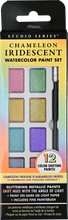 Load image into Gallery viewer, Chameleon Iridescent Watercolor Paint Set (12 colors)